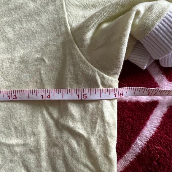 EUC Retro Vintage Adidas Yellow 3 Stripe Top XS - Picture 6 of 7